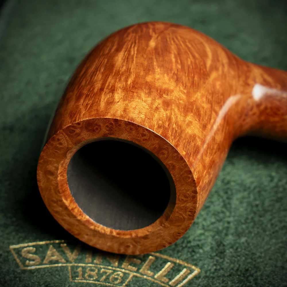 Savinelli Foresta Smooth Natural 111 - 6mm Briar Pipe - Image 5