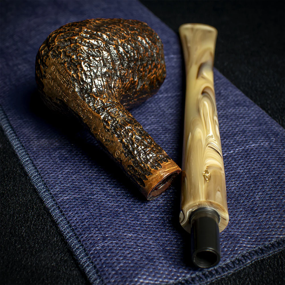 Savinelli Ginger's Favourite Rustic Brown Briar Pipe - 104 6mm - Image 4
