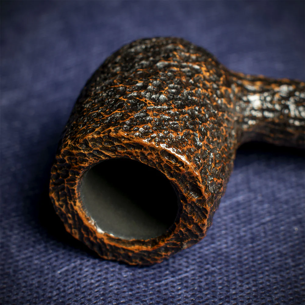 Savinelli Ginger's Favourite Rustic Brown Briar Pipe - 104 6mm - Image 5