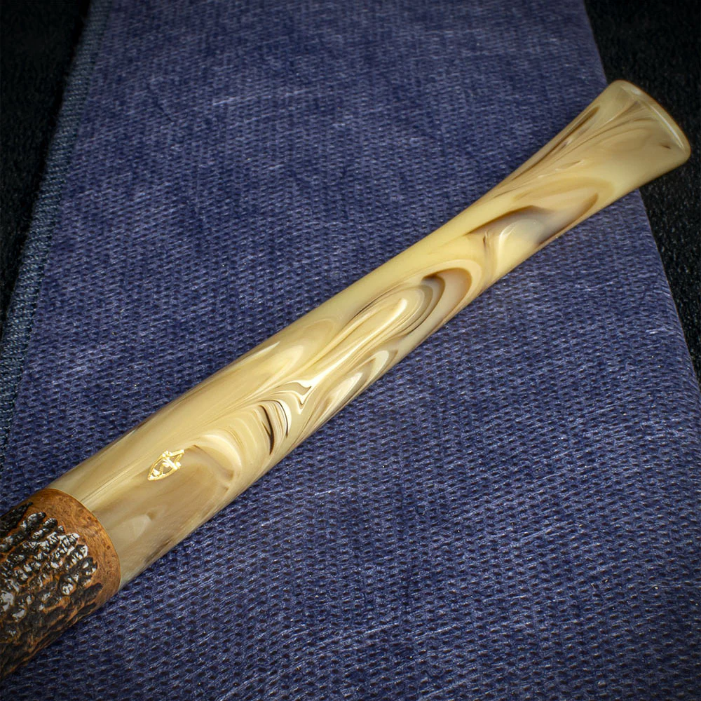Savinelli Ginger's Favourite Rustic Brown Briar Pipe - 104 6mm - Image 6