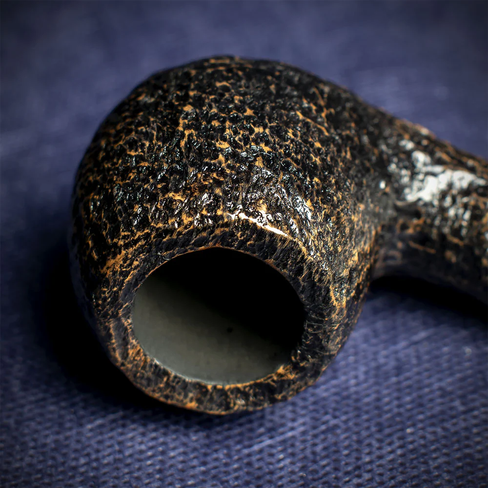 Savinelli Ginger's Favourite Rustic Brown Briar Pipe - 626 6mm - Image 5