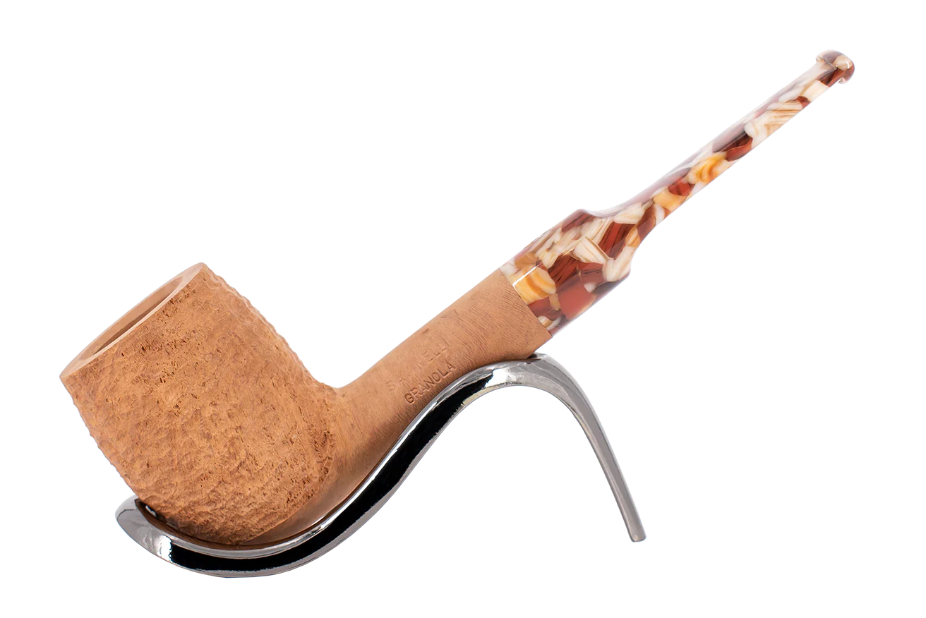 Savinelli Granola Rusticated 127 - 6mm Briar Pipe