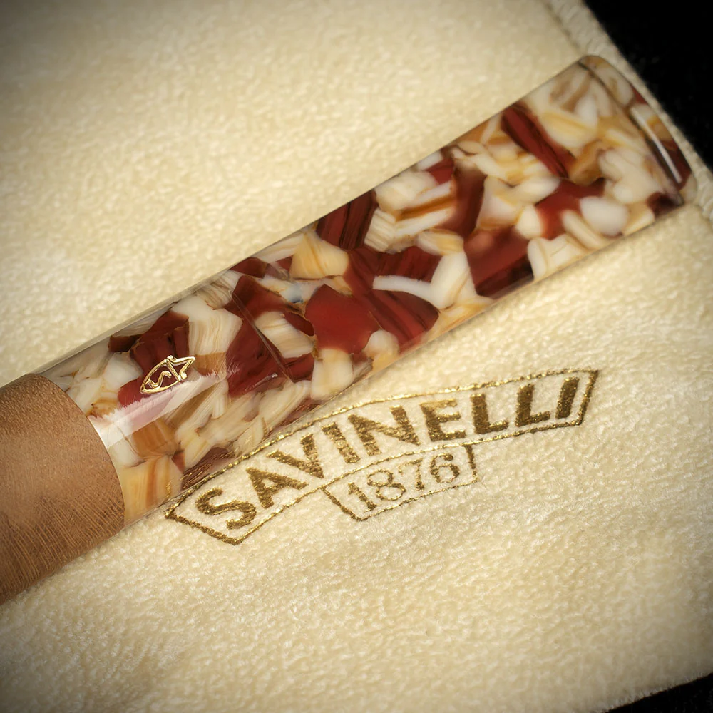 Savinelli Granola Rusticated 127 - 6mm Briar Pipe - Image 6