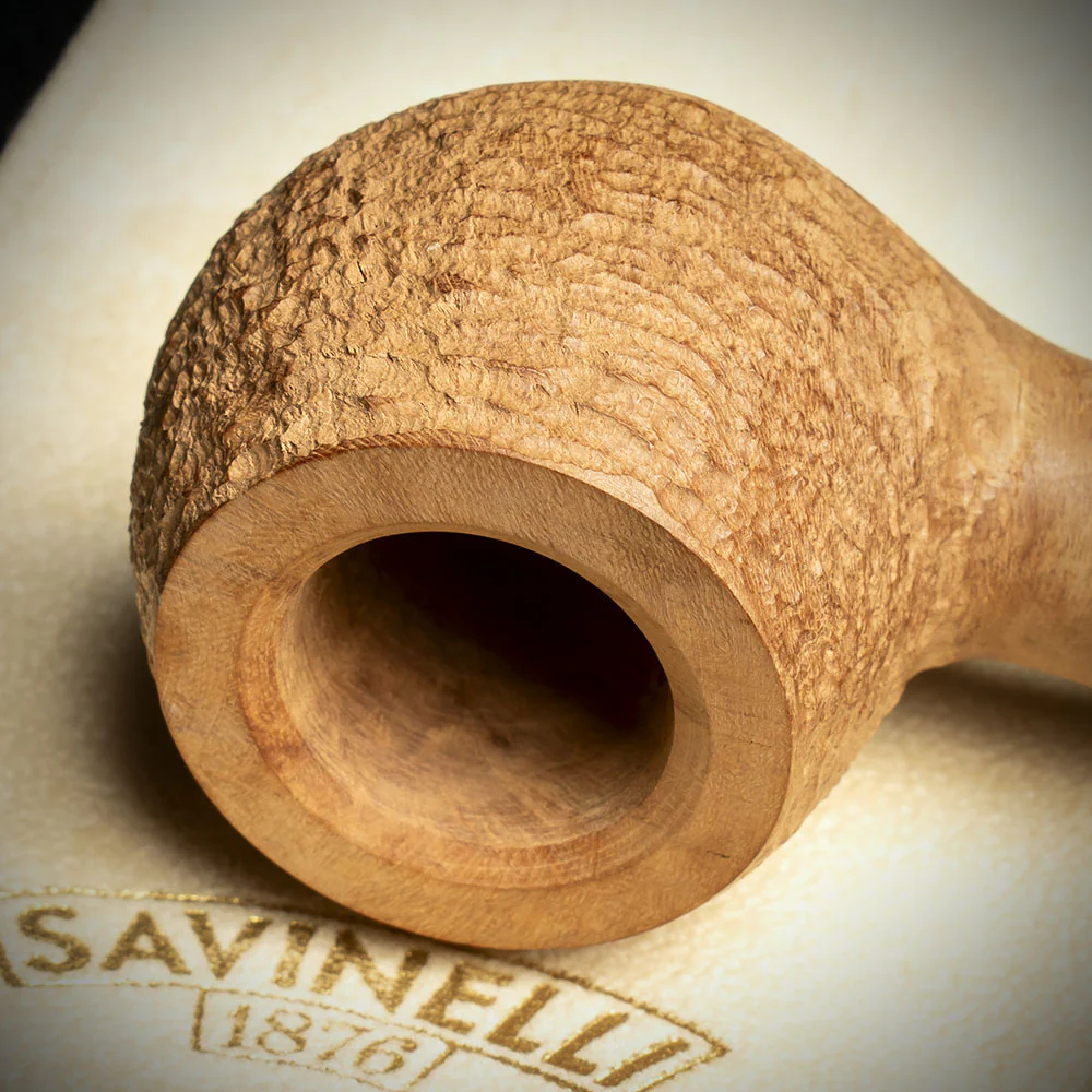 Savinelli Granola Rusticated 315 - 6mm Briar Pipe - Image 5