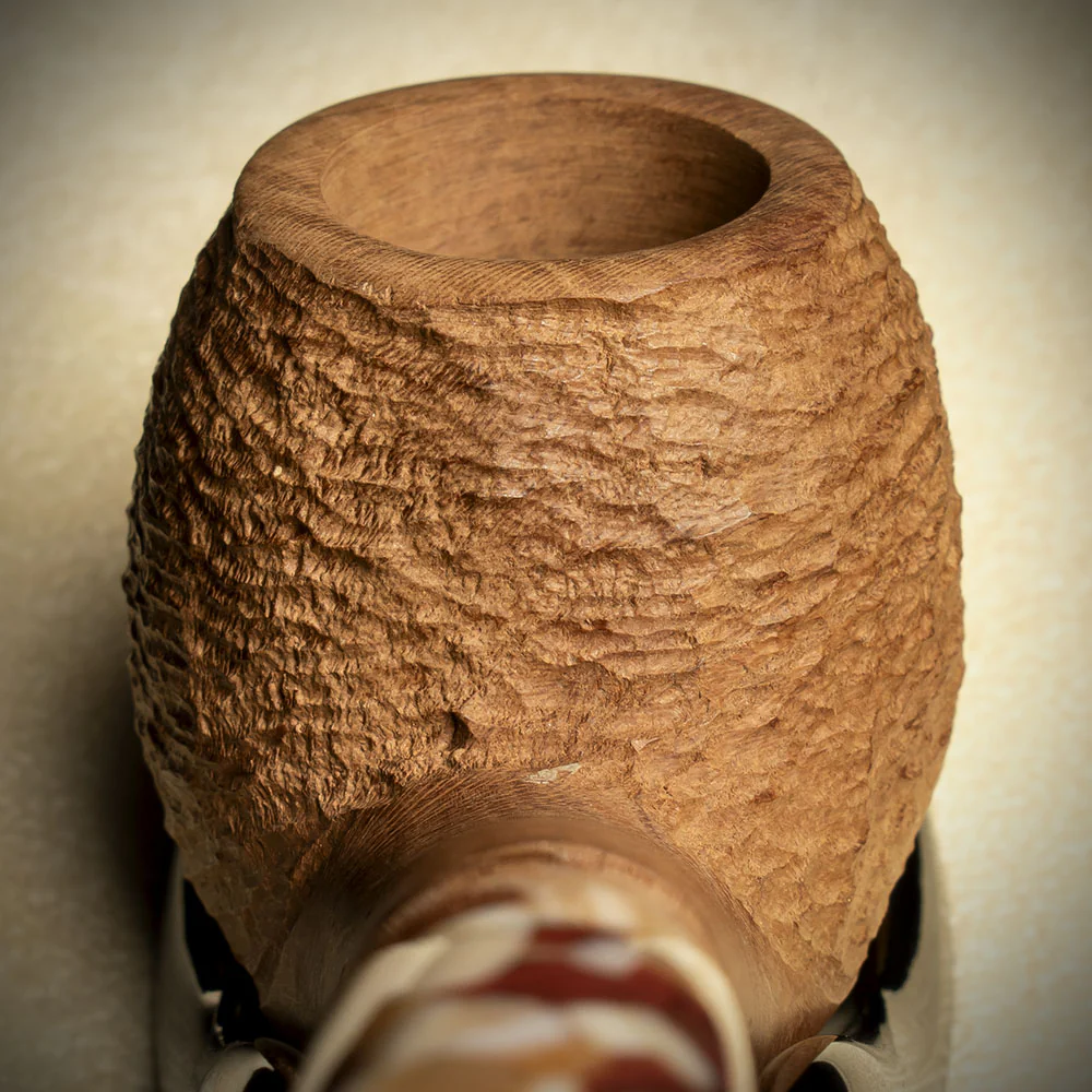 Savinelli Granola Rusticated 626 - 6mm Briar Pipe - Image 7