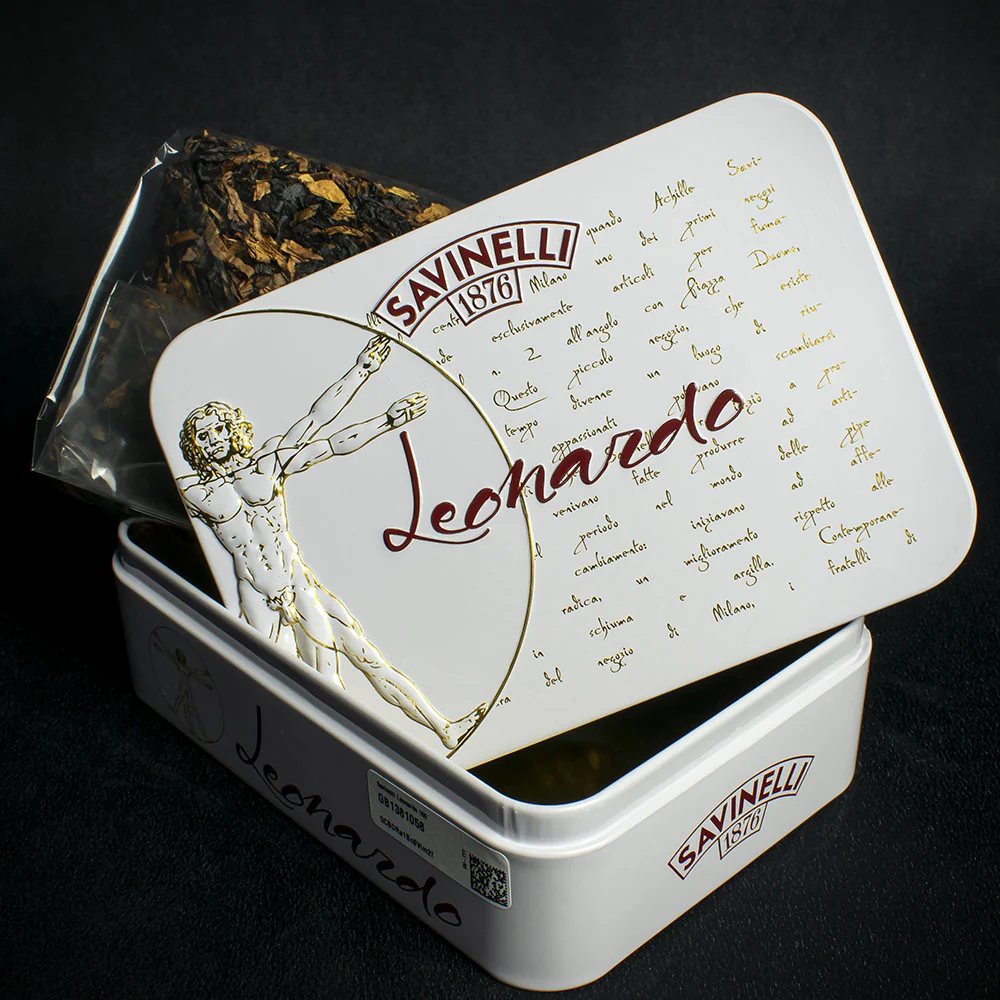 Savinelli Leonardo Limited Edition Pipe Tobacco - 100g Tin - Image 2