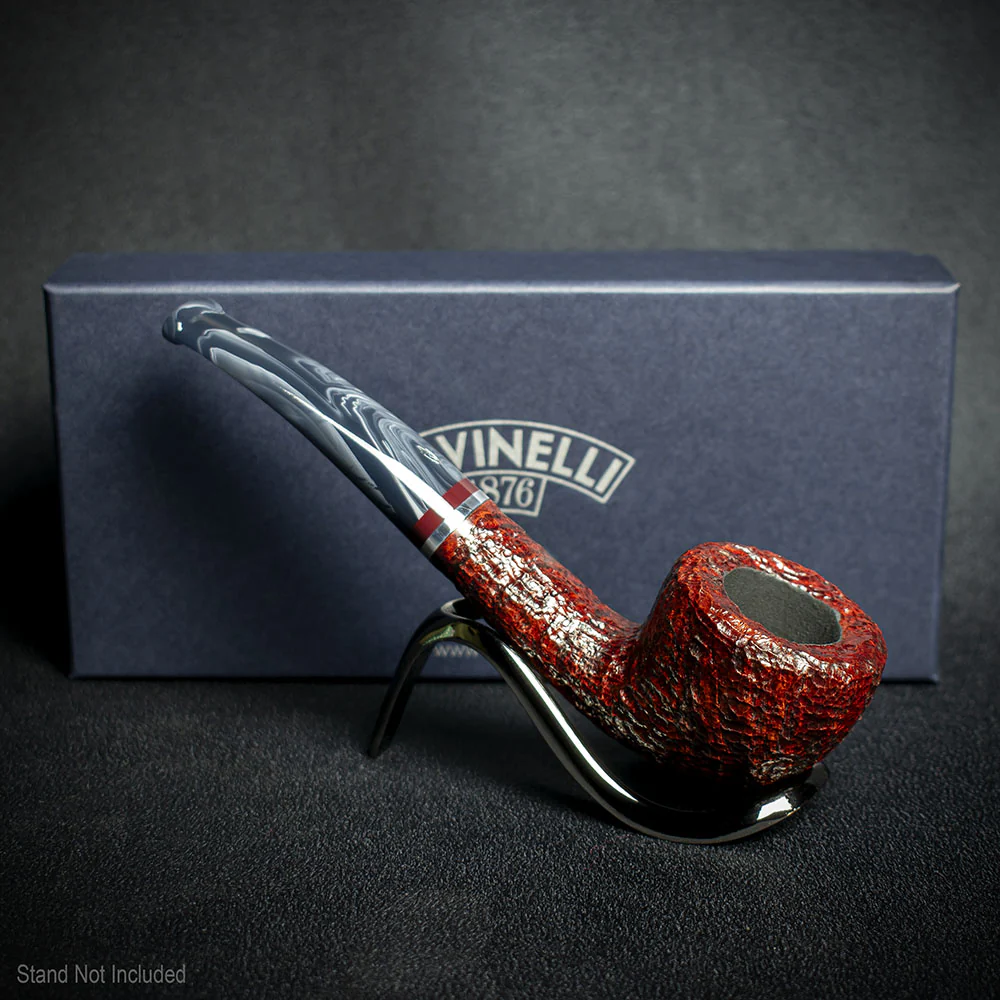 Savinelli Lunaria Rustic Briar Smoking Pipe - Shape 316KS 6mm - Image 3