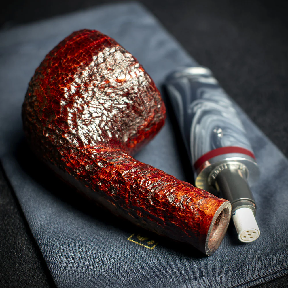 Savinelli Lunaria Rustic Briar Smoking Pipe - Shape 316KS 6mm - Image 4