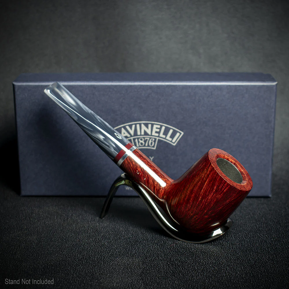 Savinelli Lunaria Smooth Briar Smoking Pipe - Shape 141KS 6mm - Image 3