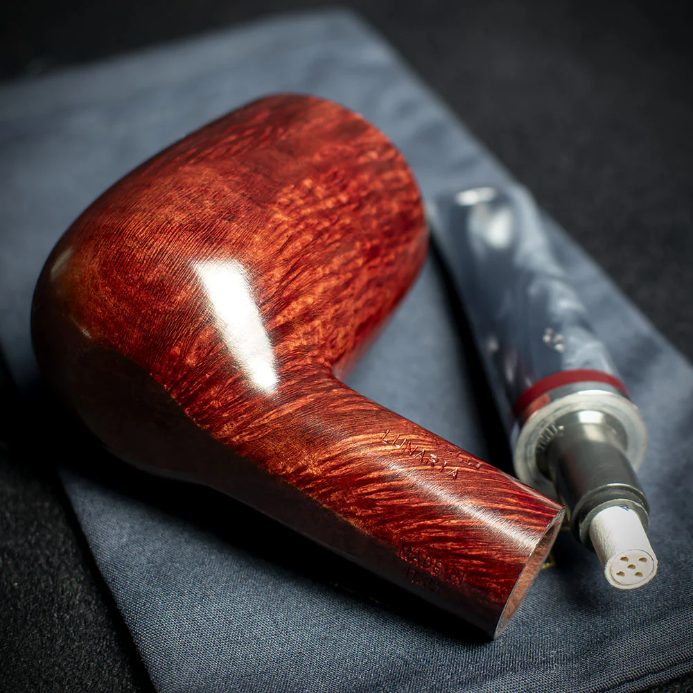 Savinelli Lunaria Smooth Briar Smoking Pipe - Shape 141KS 6mm - Image 4