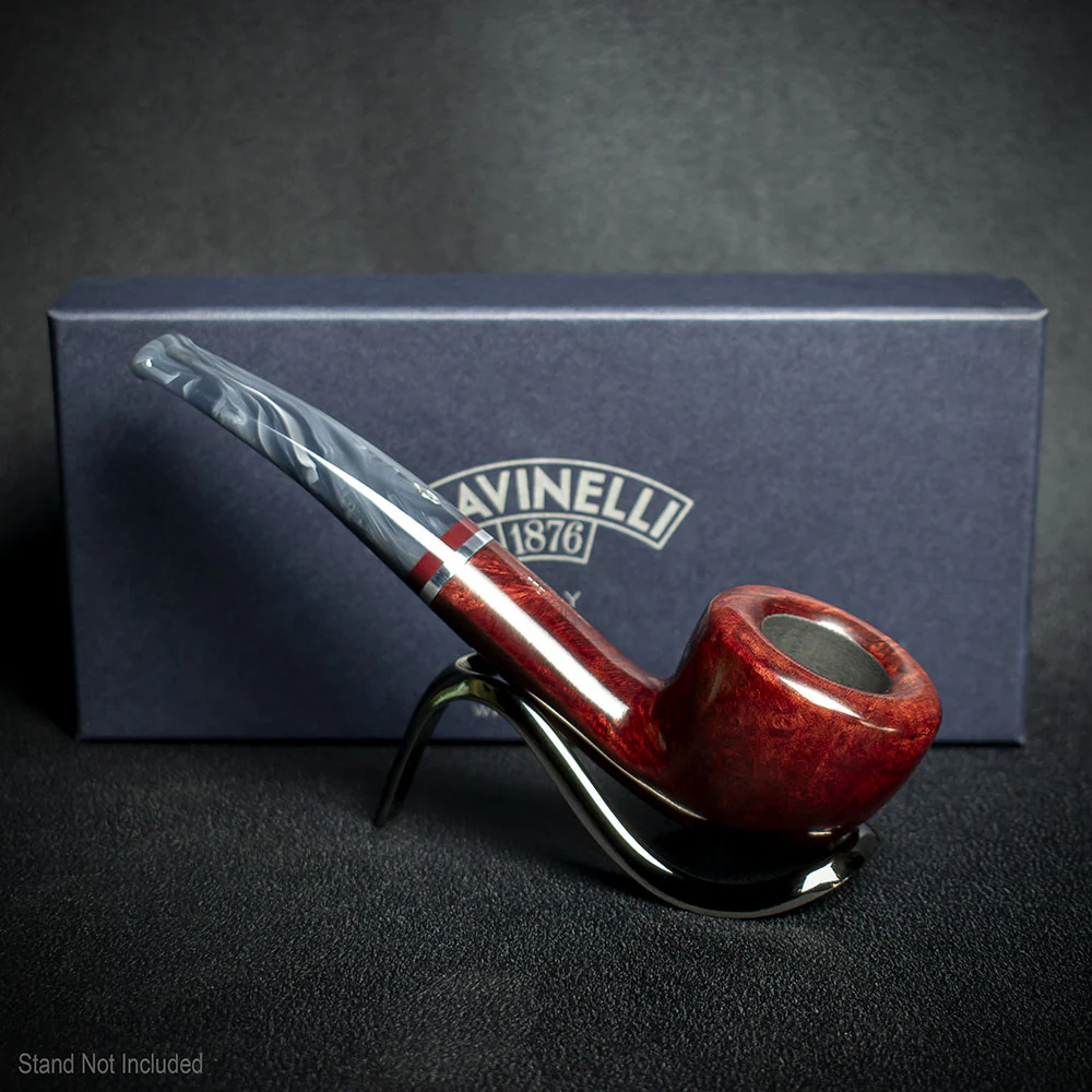 Savinelli Lunaria Smooth Briar Smoking Pipe - Shape 316KS 6mm - Image 3