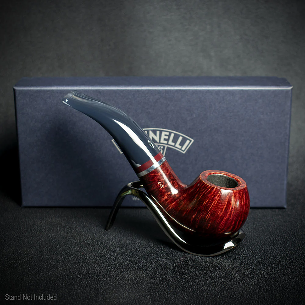 Savinelli Lunaria Smooth Briar Smoking Pipe - Shape 642 6mm - Image 3
