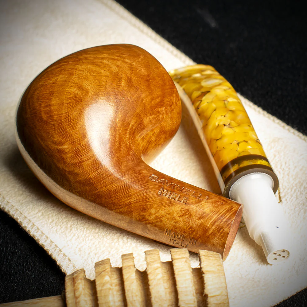 Savinelli Miele Honey 626 - 6mm Briar Pipe - Image 4