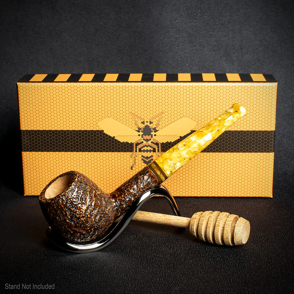 Savinelli Miele Rusticata Brownblast 207 - 6mm Briar Pipe - Image 2