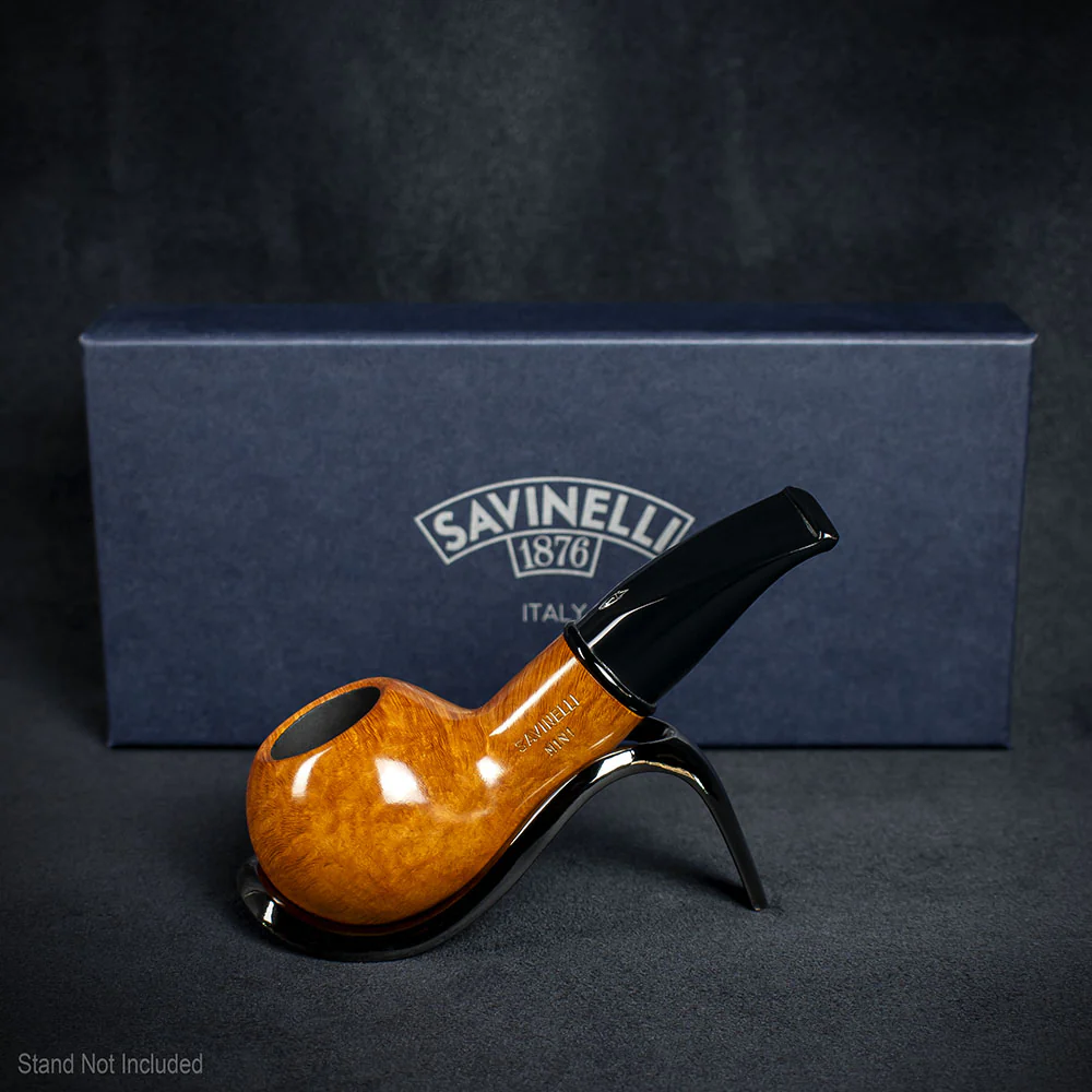 Savinelli Mini Liscia Bocch 6mm Briar Pipe - Smooth 321 - Image 2