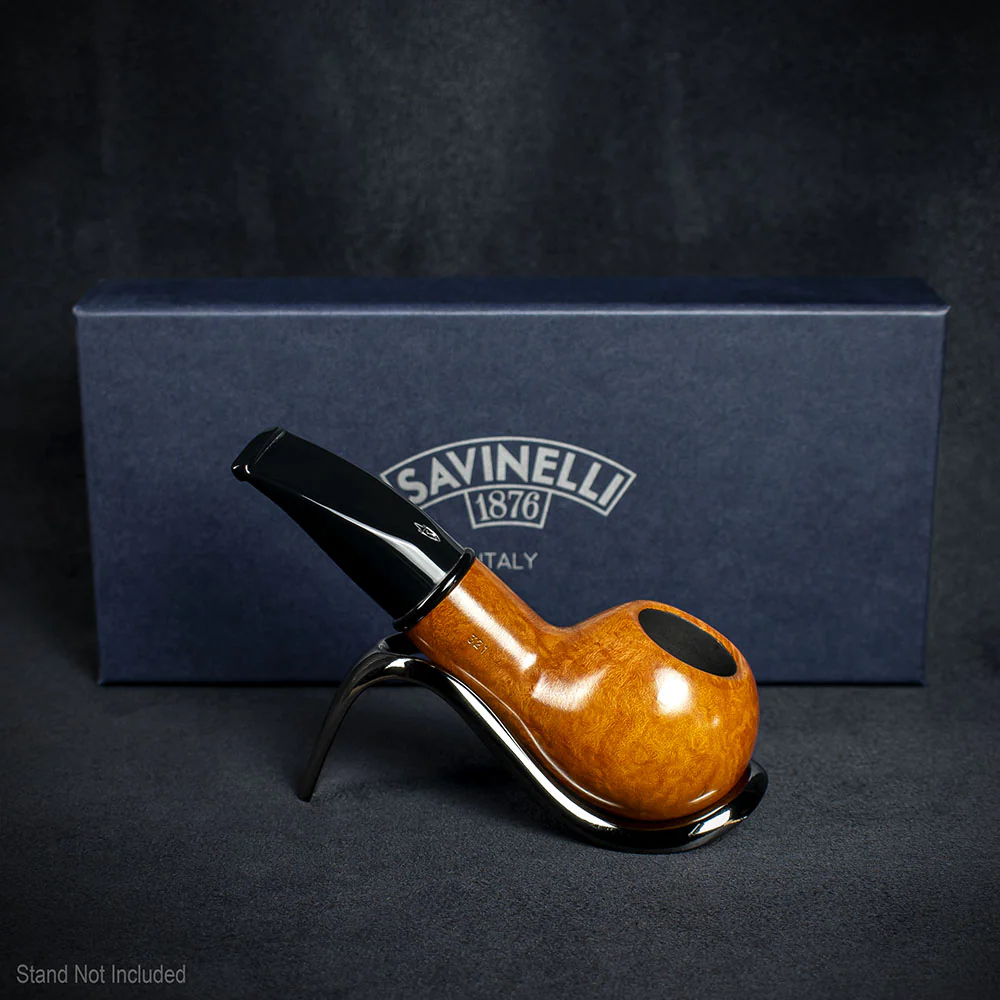 Savinelli Mini Liscia Bocch 6mm Briar Pipe - Smooth 321 - Image 3
