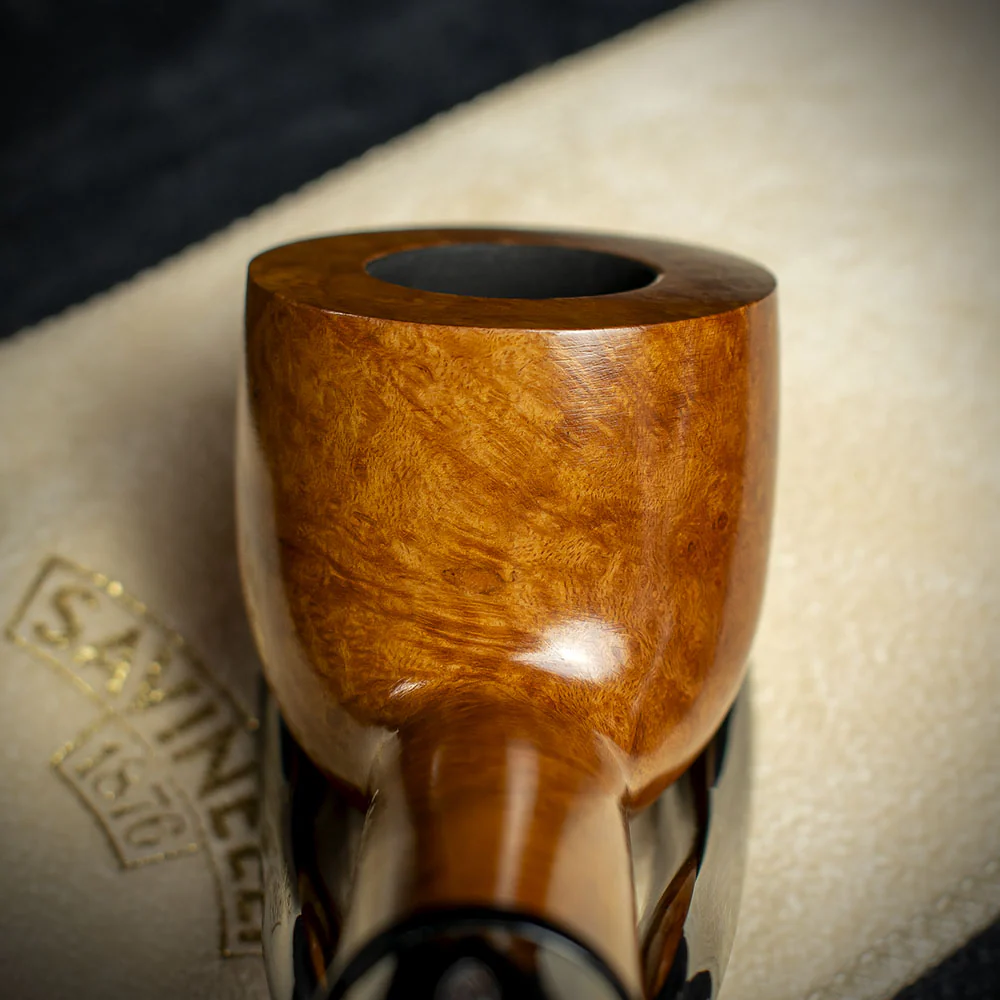Savinelli Mini - Smooth Briar Smoking Pipe - Shape 128 (6mm) - Image 7
