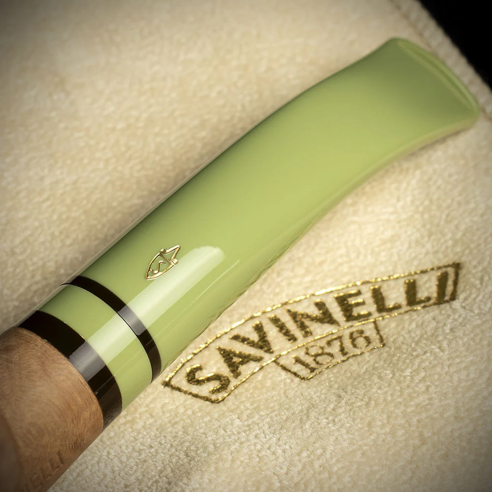 Savinelli Oliva Natural Rustic 606 - 6mm Briar Pipe - Image 6