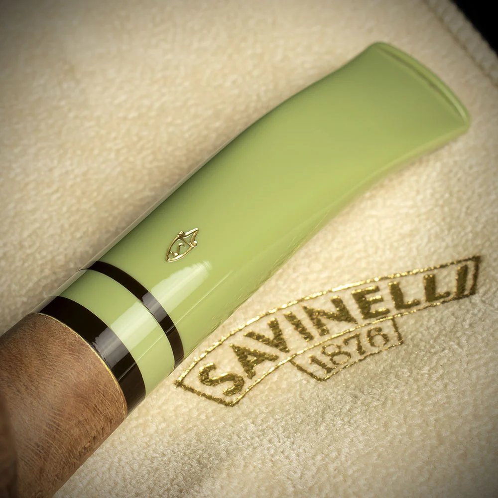 Savinelli Oliva Natural Rustic 626 - 6mm Briar Pipe - Image 6