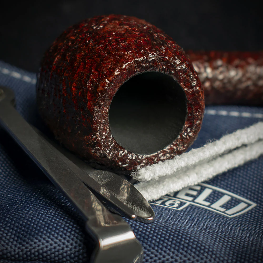 Savinelli One Rustic Dark Brown Briar Pipe Starter Kit 207 - Image 5