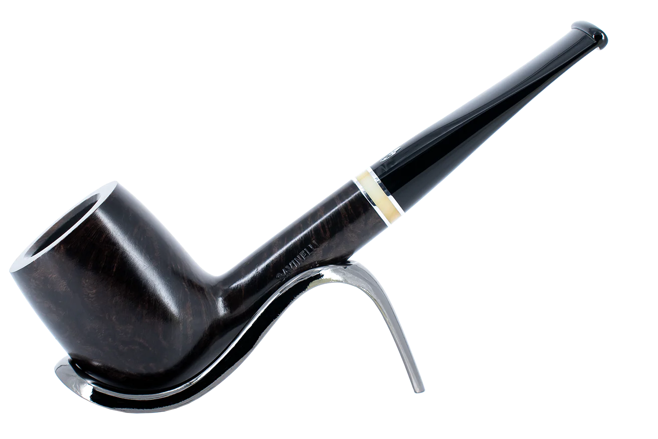 Savinelli Oscar Liscia Marrone Scuro 111 - Briar Pipe