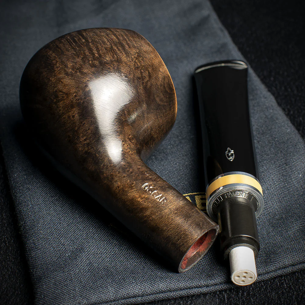 Savinelli Oscar Liscia Marrone Scuro 315 - Briar Pipe - Image 4