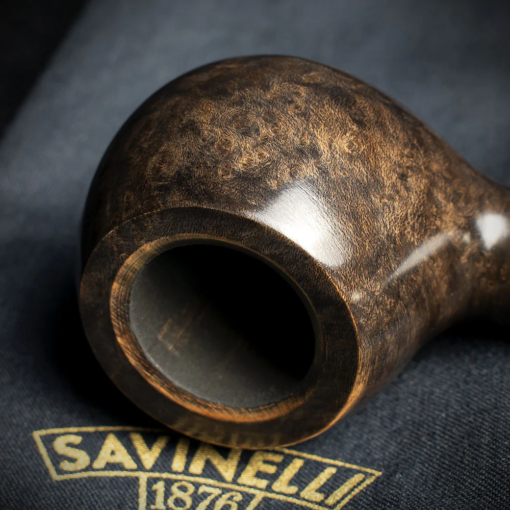 Savinelli Oscar Liscia Marrone Scuro 315 - Briar Pipe - Image 5