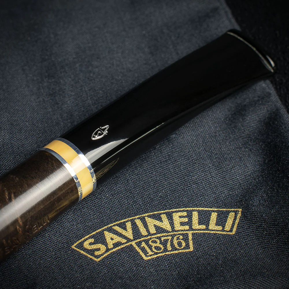Savinelli Oscar Liscia Marrone Scuro 315 - Briar Pipe - Image 6