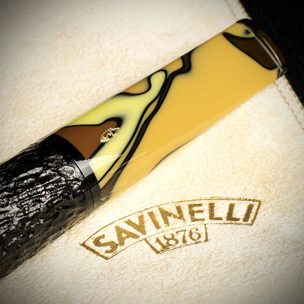 Savinelli Paloma Rustic Black 101 - 6mm Briar Pipe - Image 6