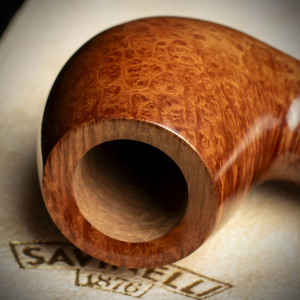 Savinelli Paloma Smooth Brown 677 - 6mm Briar Pipe - Image 5