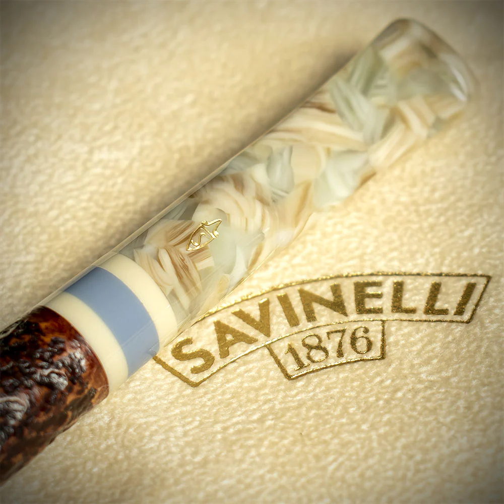 Savinelli Sasso Rusticated 701 - 6mm Briar Pipe - Image 6