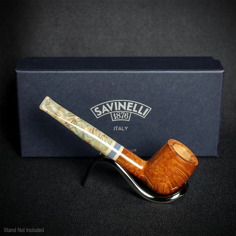 Savinelli Sasso Smooth 106 - 6mm Briar Pipe - Image 3