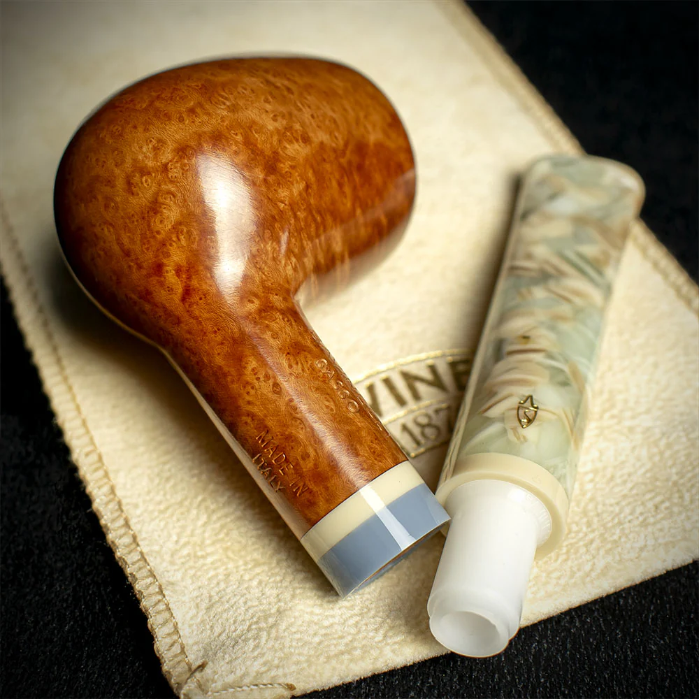 Savinelli Sasso Smooth 106 - 6mm Briar Pipe - Image 4