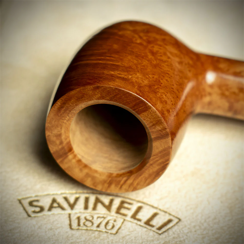Savinelli Sasso Smooth 106 - 6mm Briar Pipe - Image 5