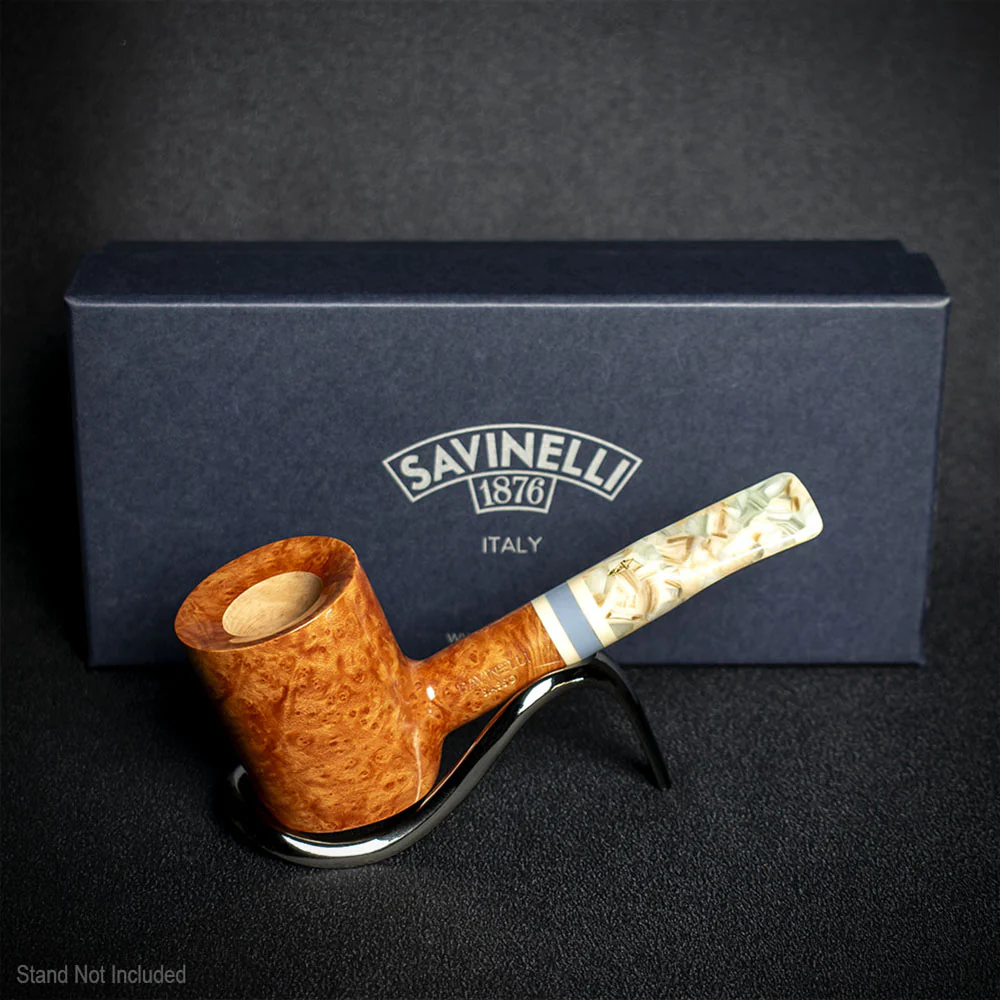 Savinelli Sasso Smooth 311 - 6mm Briar Pipe - Image 2