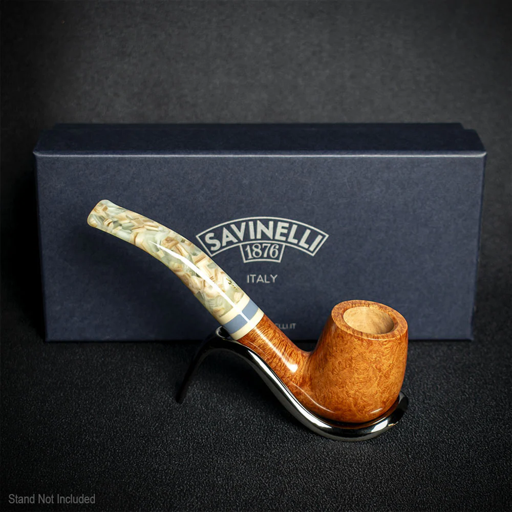 Savinelli Sasso Smooth 601 - 6mm Briar Pipe - Image 3