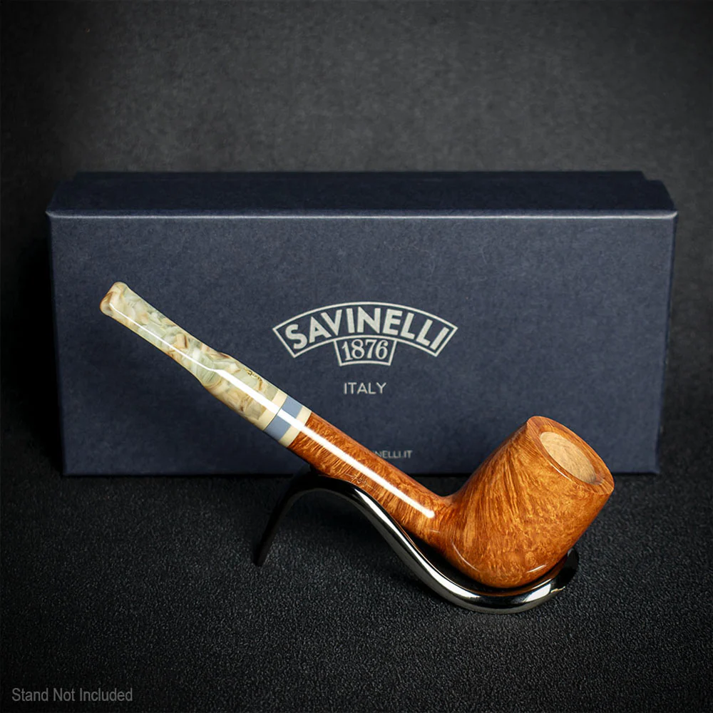 Savinelli Sasso Smooth 701 - 6mm Briar Pipe - Image 3