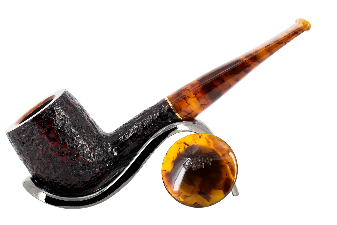 Savinelli Tortuga Rustic Shape No.106 - 6mm Briar Pipe