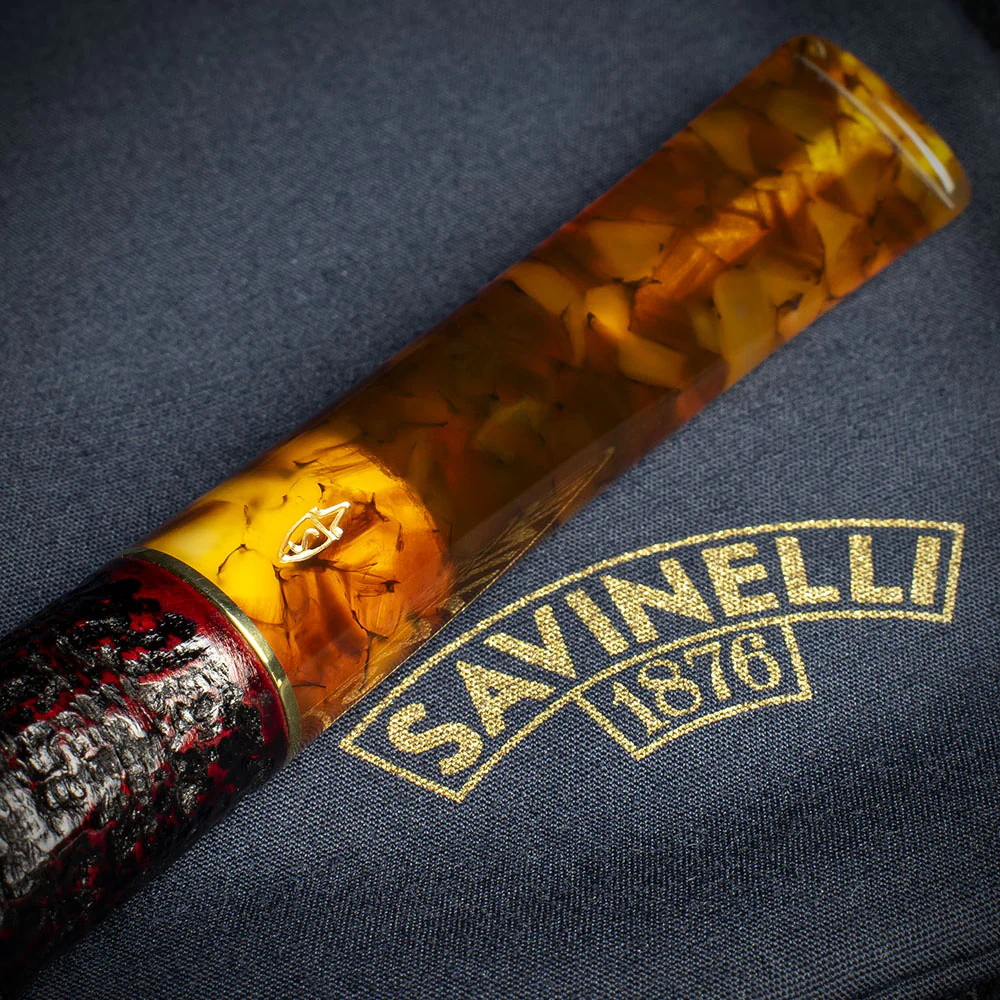 Savinelli Tortuga Rustic Shape No.106 - 6mm Briar Pipe - Image 6