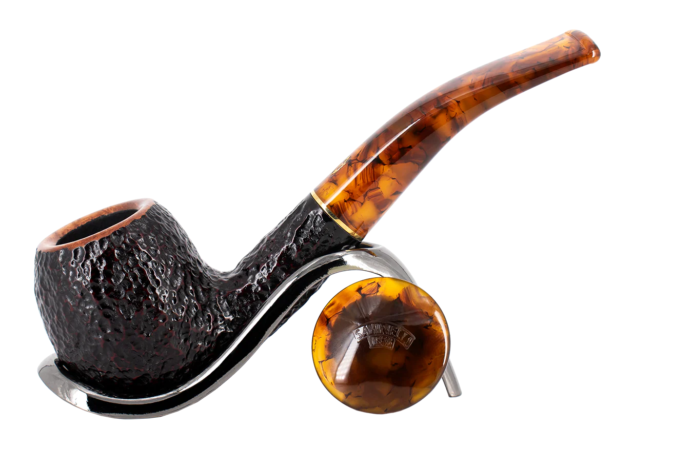 Savinelli Tortuga Rustic Shape No.626 - 6mm Briar Pipe