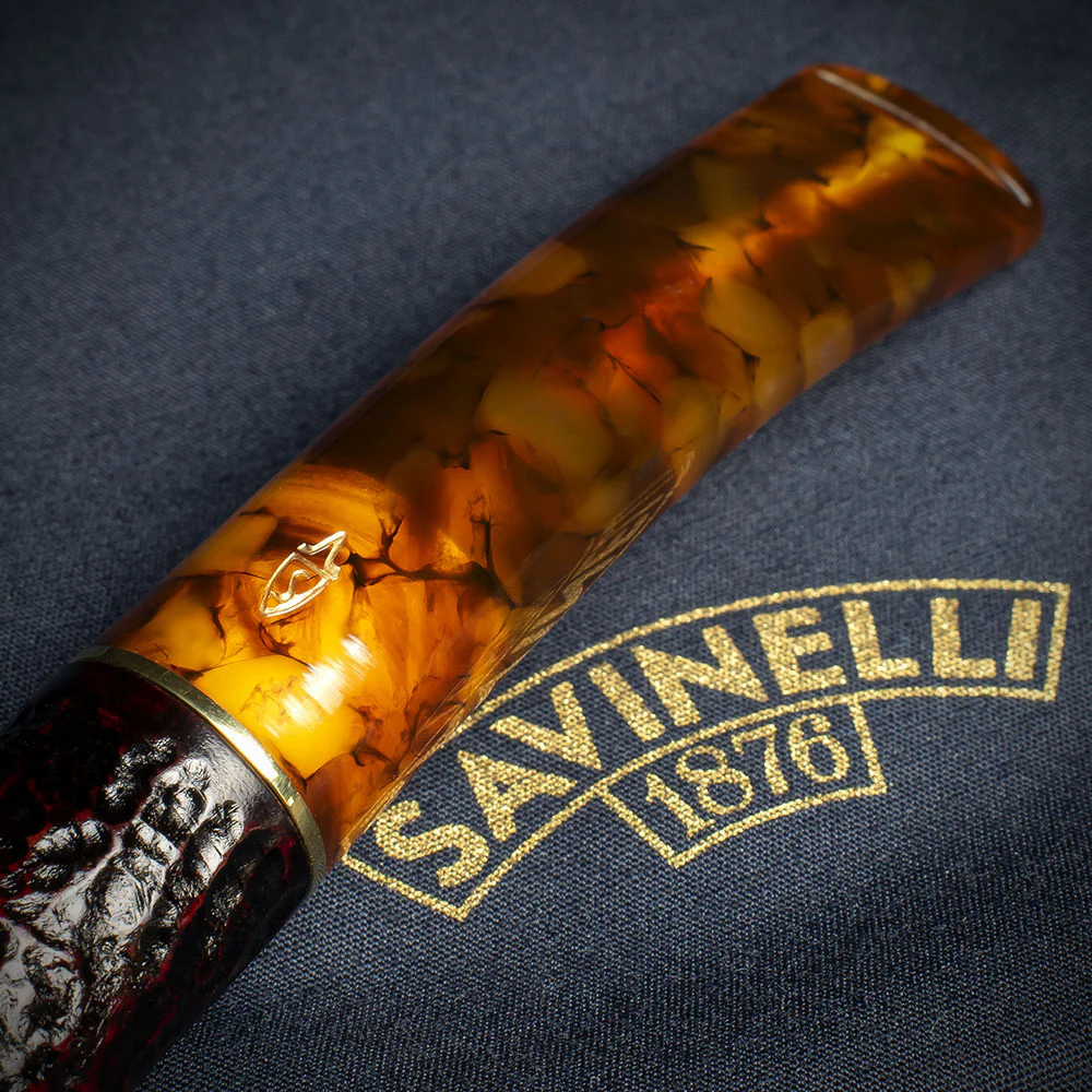 Savinelli Tortuga Rustic Shape No.626 - 6mm Briar Pipe - Image 6