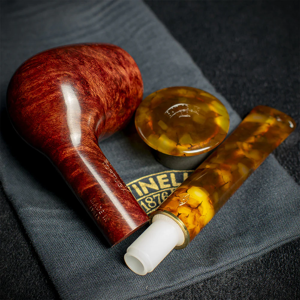 Savinelli Tortuga Smooth Shape No. 106 - 6mm Briar Pipe - Image 4