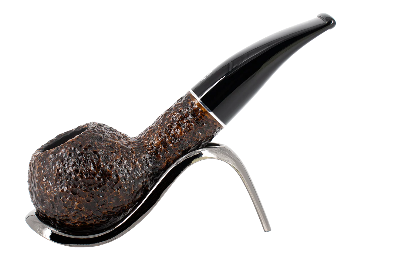 Savinelli Tre Rusticated Briar Pipe - 321