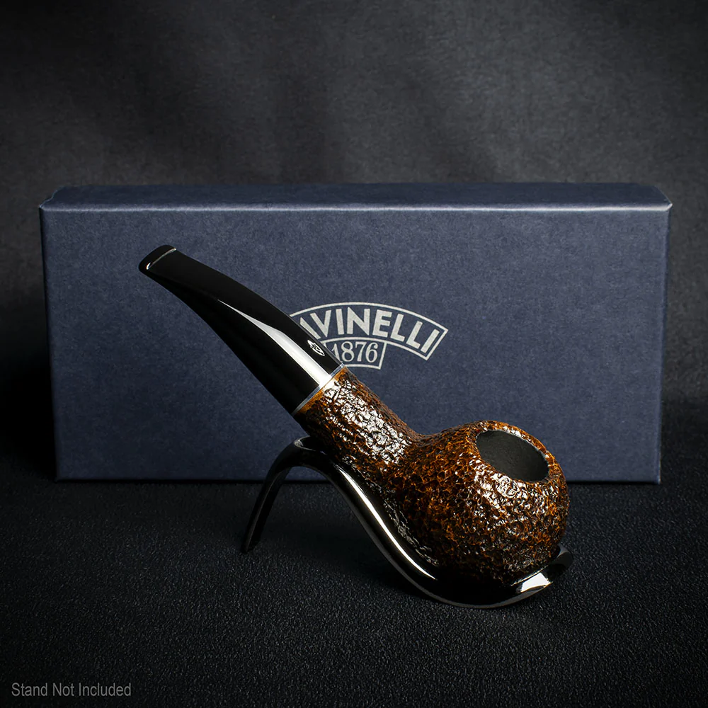Savinelli Tre Rusticated Briar Pipe - 321 - Image 3