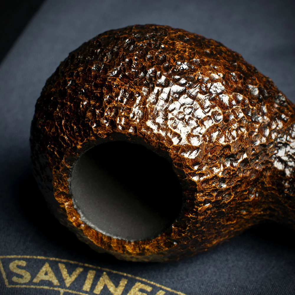 Savinelli Tre Rusticated Briar Pipe - 321 - Image 5