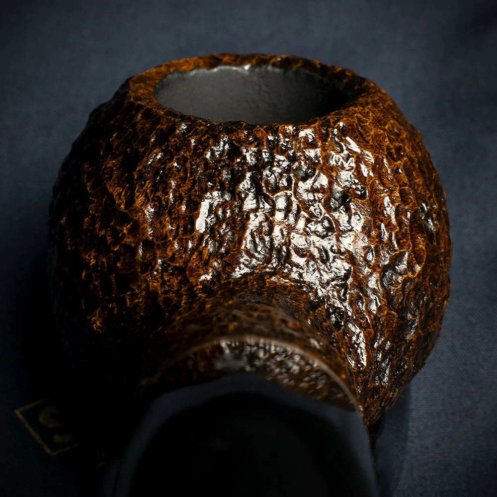 Savinelli Tre Rusticated Briar Pipe - 321 - Image 7