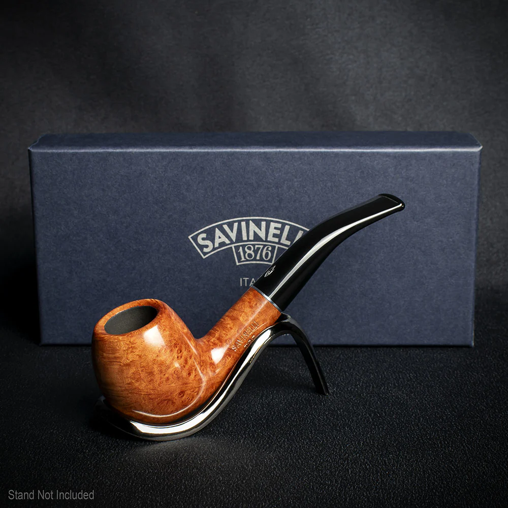 Savinelli Tre Smooth Briar Pipe - 626 - Image 2