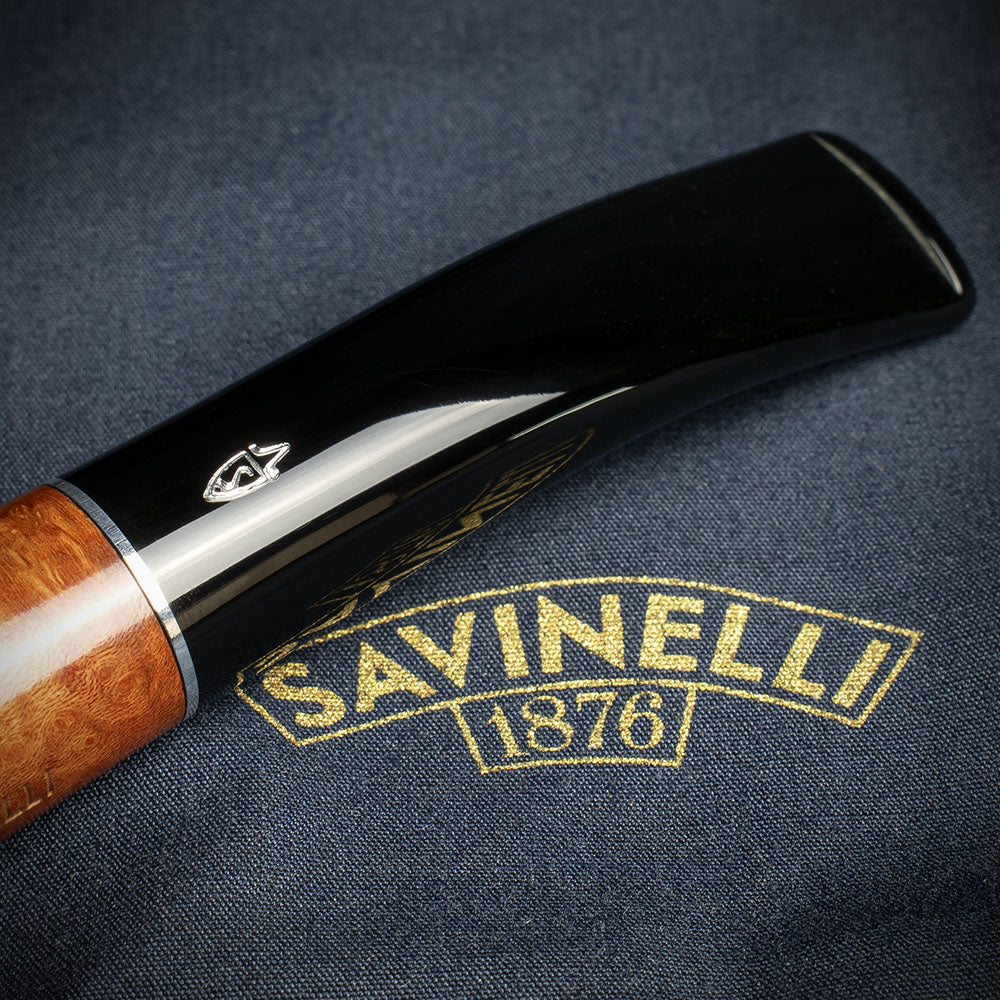 Savinelli Tre Smooth Briar Pipe - 626 - Image 6