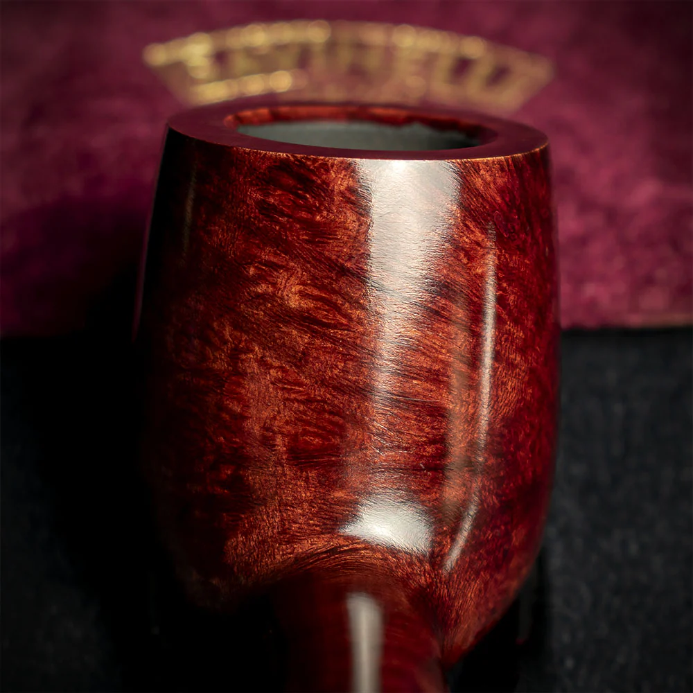 Savinelli Vigna Liscia Marrone 128 - 6mm Briar Pipe - Image 7