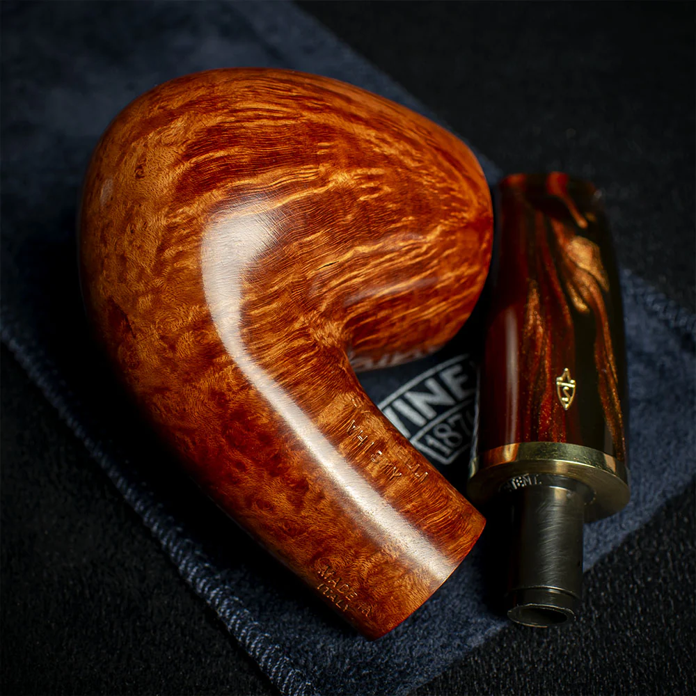 Savinelli Whiskey Natural Smooth 616KS - 6mm Briar Pipe - Image 4